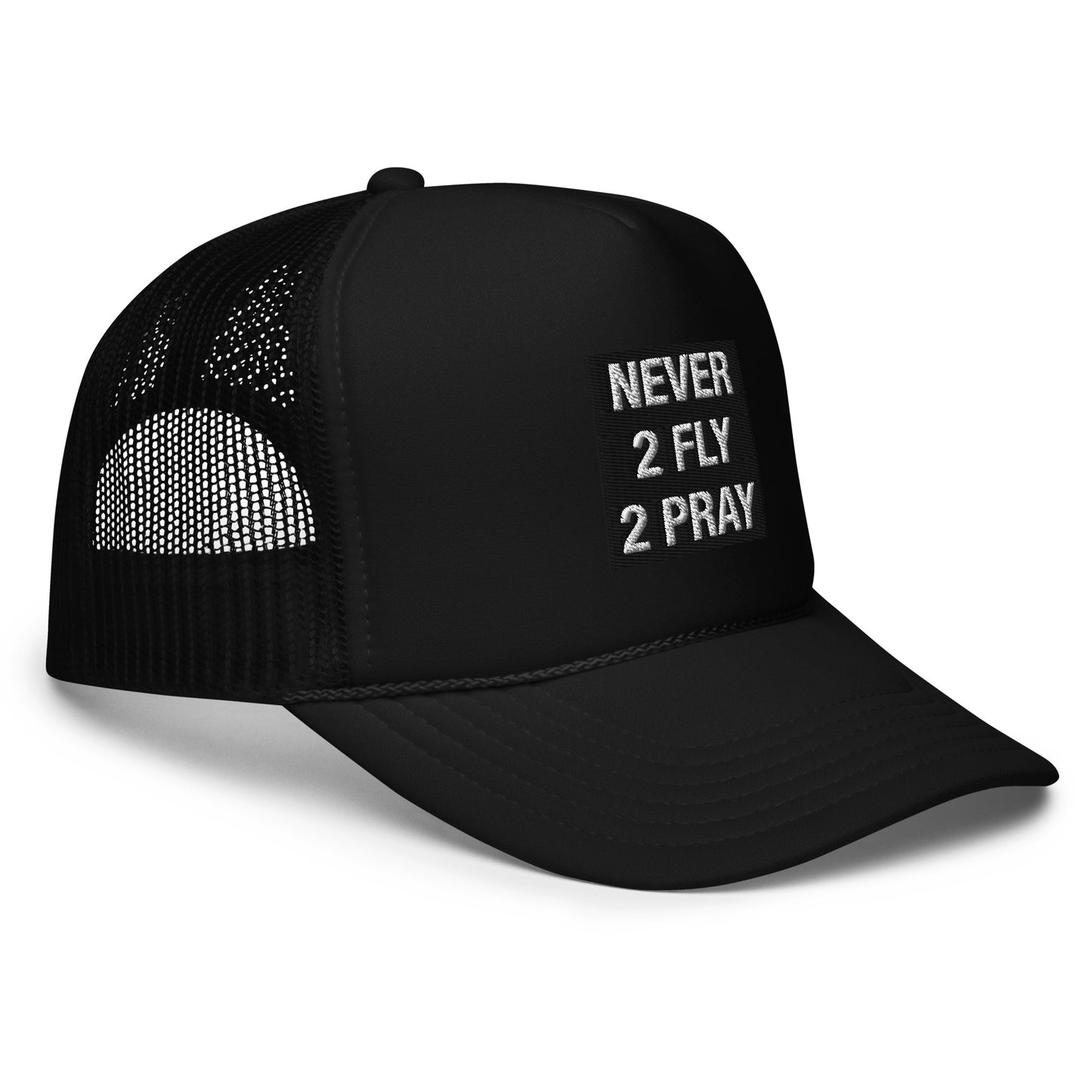 BLACK LOGO TRUCKER