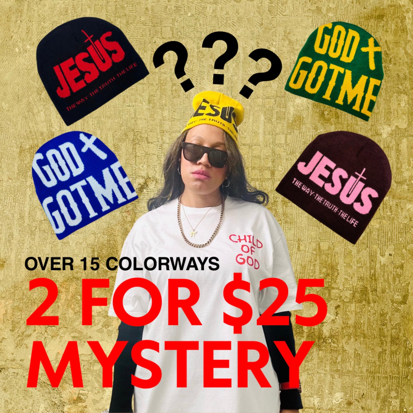 2 FOR $25 MYSTERY BEANIE