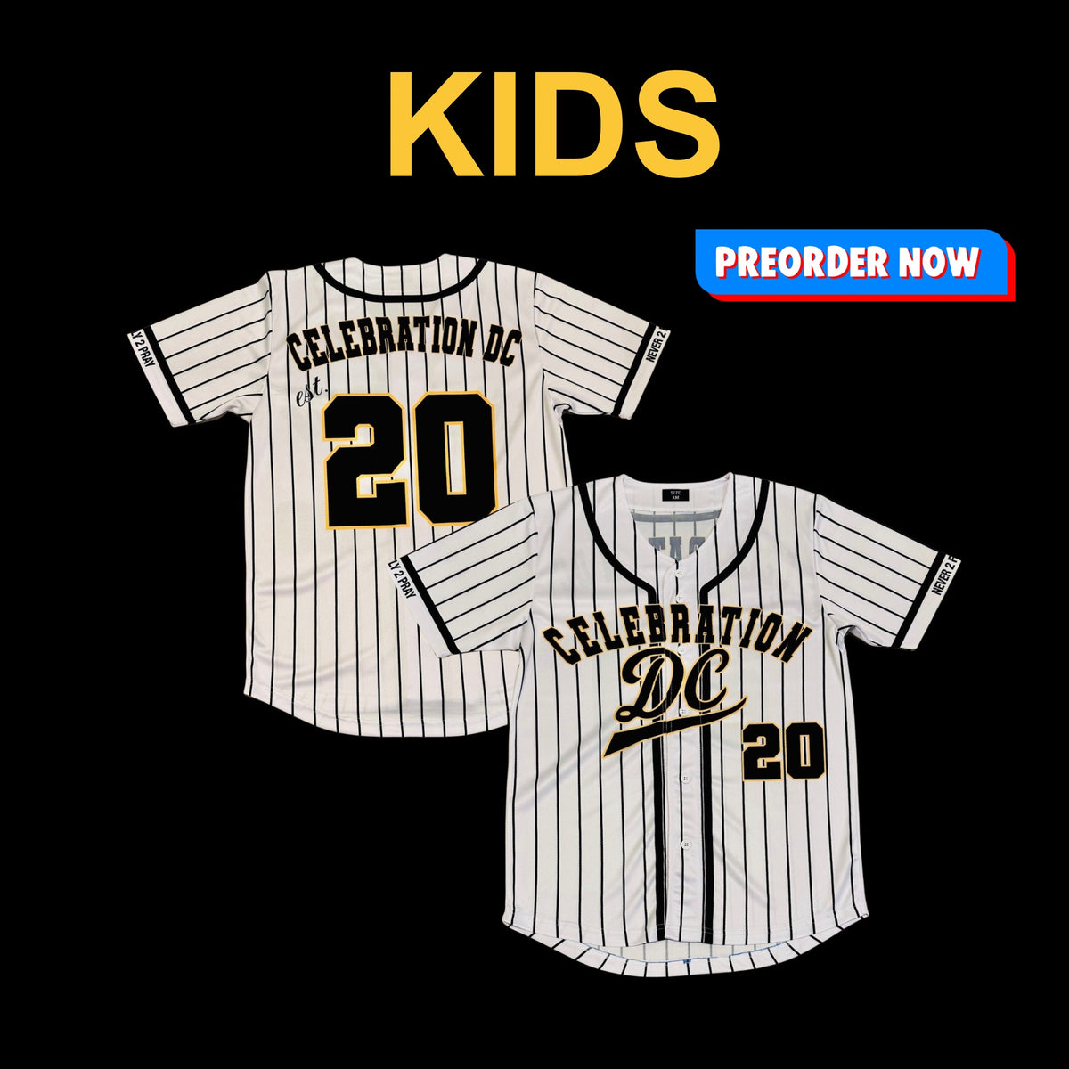 Pre-Order KIDS LIMITED EDITION est.‘20 JERSEY